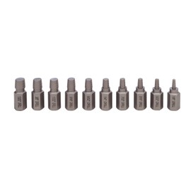 OEMTOOLS 24375 Multi-Spline Screw Extractor Set, 10 Piece