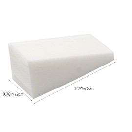Mikinona 20pcs Gradient Nail Art Sponges Soft Makeup Wedge Applicators for Easy Manicure Comfortable Water Absorbent for Color Fade Designs present for Nail Art Enthusiasts
