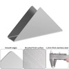 luvtree Silver Stainless Steel Napkin Holders for Table,Metal Napkin Dispenser