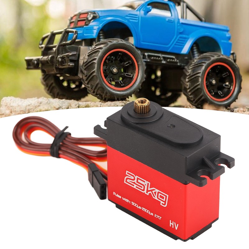 25KG Servo with 25T Metal Servo Arm High Performance Good