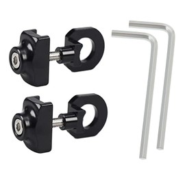 Paifeancodill 2 Sets Bicycle Chain Tensioner with Tools Bicycle Chain Adjuster for BMX Single Speed Bikes Gear Bicycles 10mm Bicycle Rear Axle Bicycle Accessories Single Speed Bicycle Chain Tensioner