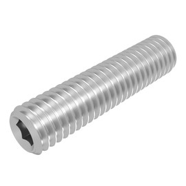 SECCARO 20 Pcs M10 x 45mm Stainless Steel V2A VA A2 DIN 913 / ISO 4026 Hex Socket Set Screw