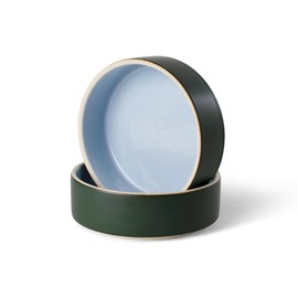 Fringe Studio Minimal Forest Small Stoneware Pet Bowl, PetShop Collection (478107)