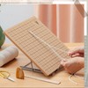 Tandefio 104 Pcs Macrame Board and Metal Adjustable Holder with