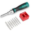 HYCHIKA Ratcheting Screwdriver 16-in-1 Multi Bit Screw Driver, Ratchet Screwdriver