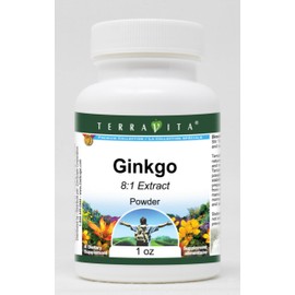 Ginkgo 8:1 Powder (1 oz, ZIN: 520218) - 3 Pack