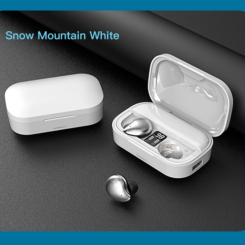 Bluetooth Earbuds Stereo Noise Cancelling Waterproof Digital Power Display Wireless
