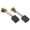 vhbw 2 x Carbon Brushes Motor Carbon Abrasive Carbon 7