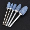 100Pcs Polishing Stone Head Grinding Wheel Burr Bit for Grinder