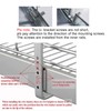 DINDON Pull Out Cabinet Organizer, (11" W x 21" D)