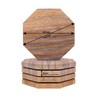 Marbco Sandstone Water Absorbent Hand Crafted Octagon Coasters for Drinks-