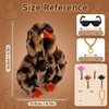 QYANGG 13Pcs Desk Goose Outfits, 7 Inch Mini Desktop Goose