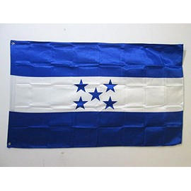 AZ FLAG Honduras Flag 3' x 5' in Satin - Honduran Flags 90 x 150 cm - Banner 3x5 ft with Grommets