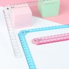 Transparent Folding Ruler, Straight Line Ruler, Math Drawing Ruler, Student