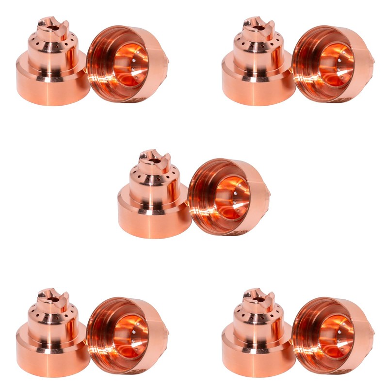 10PCS 220818 Plasma Cutter Shield for 45XP/65/85/105, Copper Alloy Torch