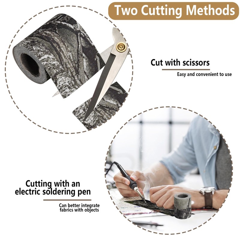 Adnee 2.5 Yard x 2.5 Inch Camo Silencing Tape -