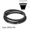 sourcing map SPB-2100 V-Belts Drive Belt 2100mm Pitch Girth 17mm