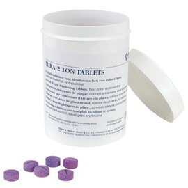 Miradent Mira 2 Tone Plaque Test Brush Dye Tablets Pack of 250