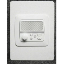 Intrasonic IST Retro Home Intercom Room Station White RETRO-5R w/ Vertical Plate