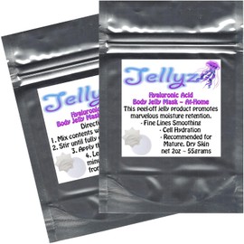 Jellyz Hyaluronic Acid Peel-Off Body Jelly Mask At-Home 2oz / 55G Packet
