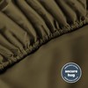 Silentnight Supersoft Olive Fitted Sheet - Cosy & Comfortable Delicate