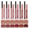 12 Labiales Mate Set Pintalabio Gloss Indeleble Imperméable
