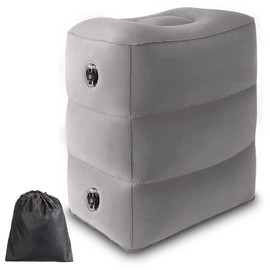 Sunshine smile Inflatable Footrests, Foot Rest Cushion, Leg Cushion, Foot Cushion, Portable Foot Rest Inflatable, Airplane Travel Cushion, Inflatable Footrest for Aeroplane and Car Trips & Home &