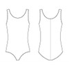 Bloch Tank Leotard Body a Canotta Faire Microlux, Sunshine, M