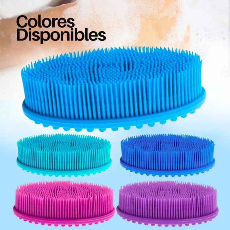 Limpieza Facial Y Corporal Cepillo Silicona Suave Flexible F