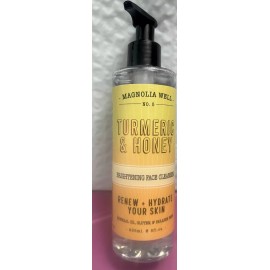MAGNOLIA WELL#5 TURMERIC &HONEY BRIGHTENING FACE CLEANSER RENEW +HYDRATE 8FLOZ