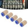 5Pcs Pneumatic Exhaust Muffler Pipe Connection Noise Filter Brass Silencer