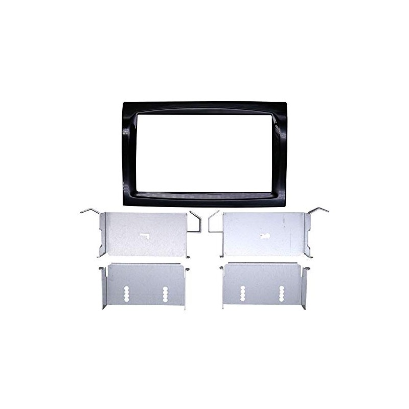 Blaupunkt 2-DIN Mounting Frame (Piano-Black) 2010017124800