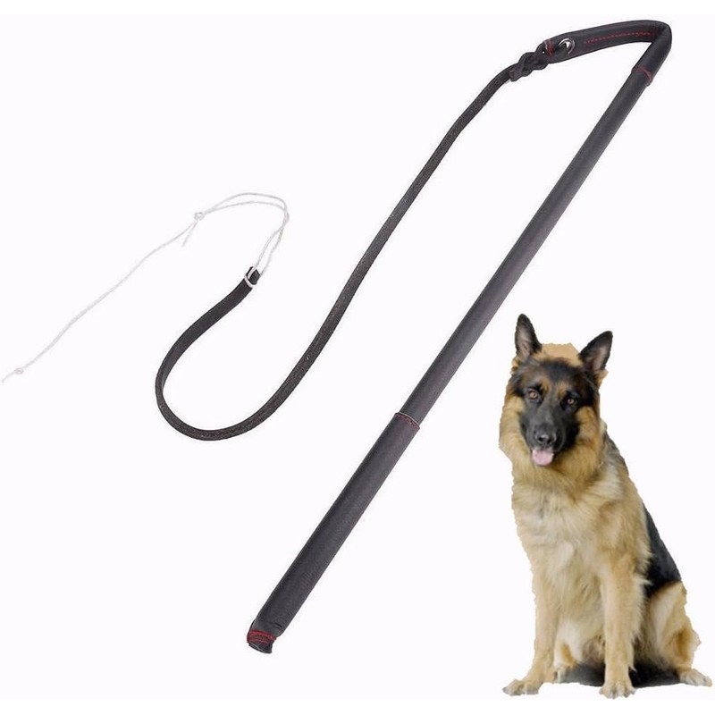 Dog Whip, Artificial Cowhide Pet Training Agitation Whip Dog Training