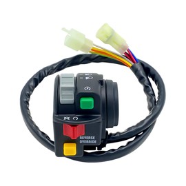 M MATI Left Handlebar Control Start Stop Headlight Switch for Arctic Cat ATV 400 500 Automatic 400 TRV 450 500 550 650 700 1000 Thunder Cat 2008-2010 0509-014