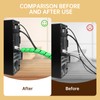 Spiral Cable Wrap, 10ft Cable Sleeves for Cords, Flexible Cable