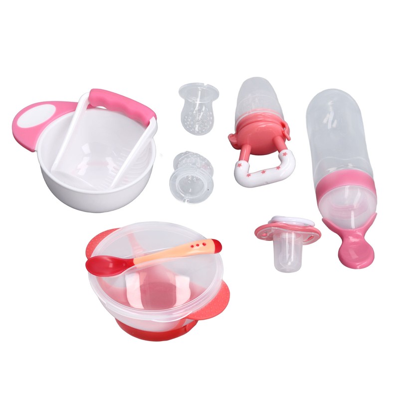 Baby Feeding Tools Set Newborn Baby Bowl and Spoon Set