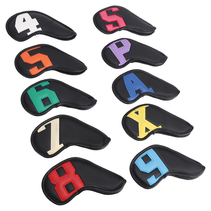 PU Golf Club Head Cover Golf Iron Club Head Covers