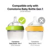 Comotomo Silicone Replacement Nipple, Fast Flow, 6+ Months, 2 Count