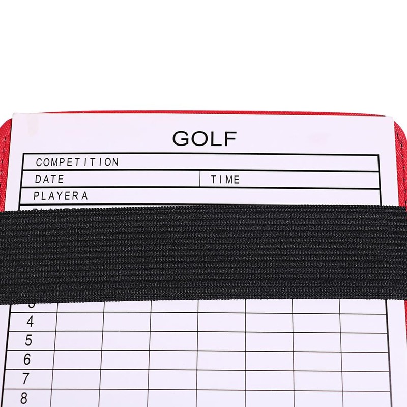 MiOYOOW Leather Scorecard, Large Size Leather Scorecard Holder Stat Tracker