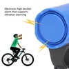 Bike Alarm Horn Electric Bicycle Security Bell Waterproof ABS Adjustable