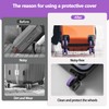 AWINNER Luggage Wheel Covers 8 Pack Upgraded,Silicone Luggage Wheel Protector