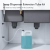 BAGNOLUX Kitchen Sink Soap Dispenser Extension Tube Kit with Check
