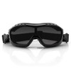 Bobster Night Hawk, Gloss Black Frame, Smoked Photochromic Lens