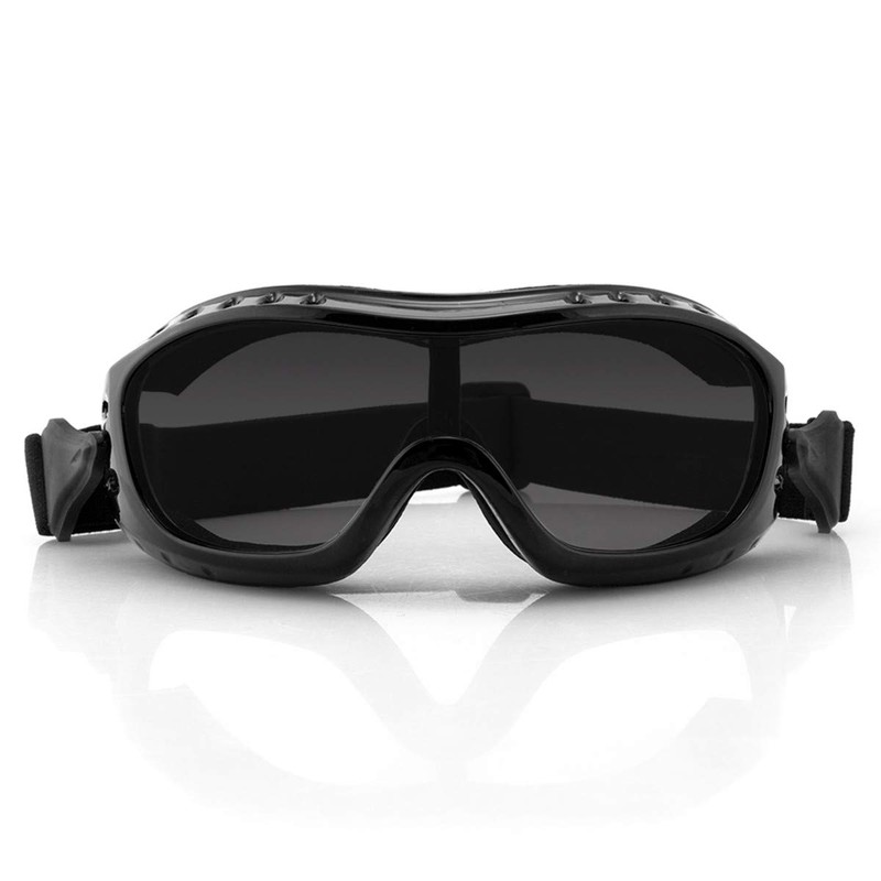Bobster Night Hawk, Gloss Black Frame, Smoked Photochromic Lens