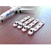 1:400 Model Airport Accessories - 16 Piece Open Baggage Cart