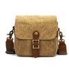 Fahgaer Canvas SLR Camera Bag Mini Single Messenger Bags Waterproof