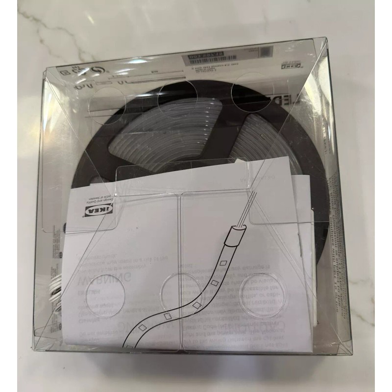 Ikea LEDBERG LED 197"- 5 Meter White Flexible Light Strip
