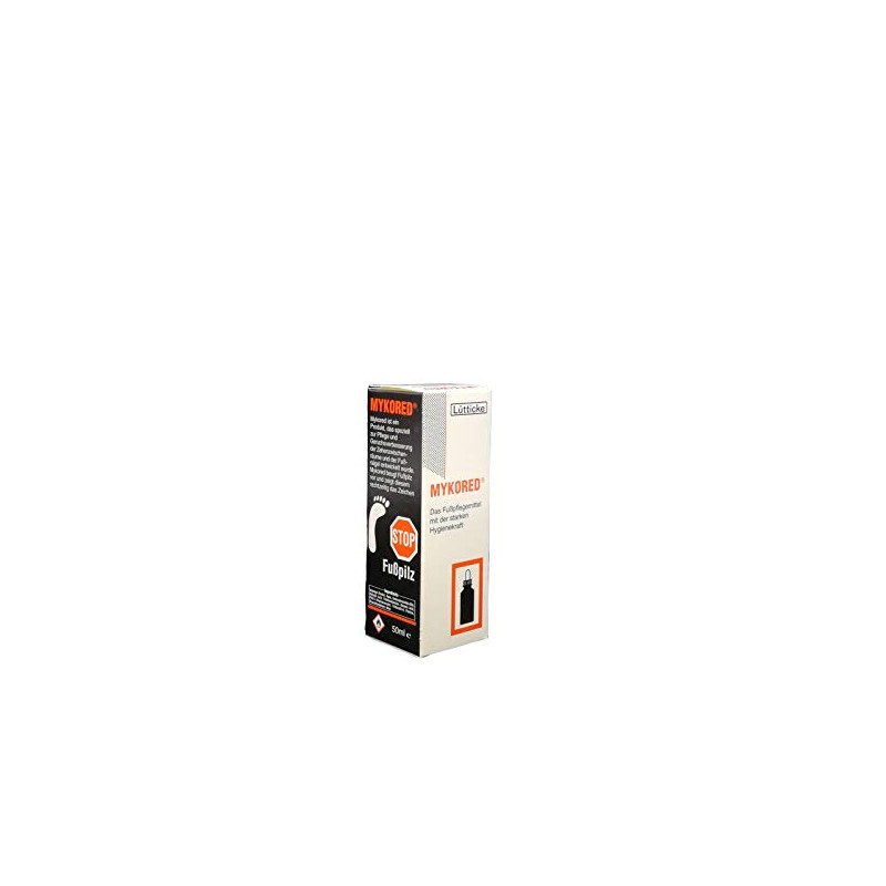Mykored Solution, Protection from Athlete's Foot and Nail Fungus 50