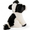 Carl Dick 3627 Sitting Cow Soft Toy Black and White