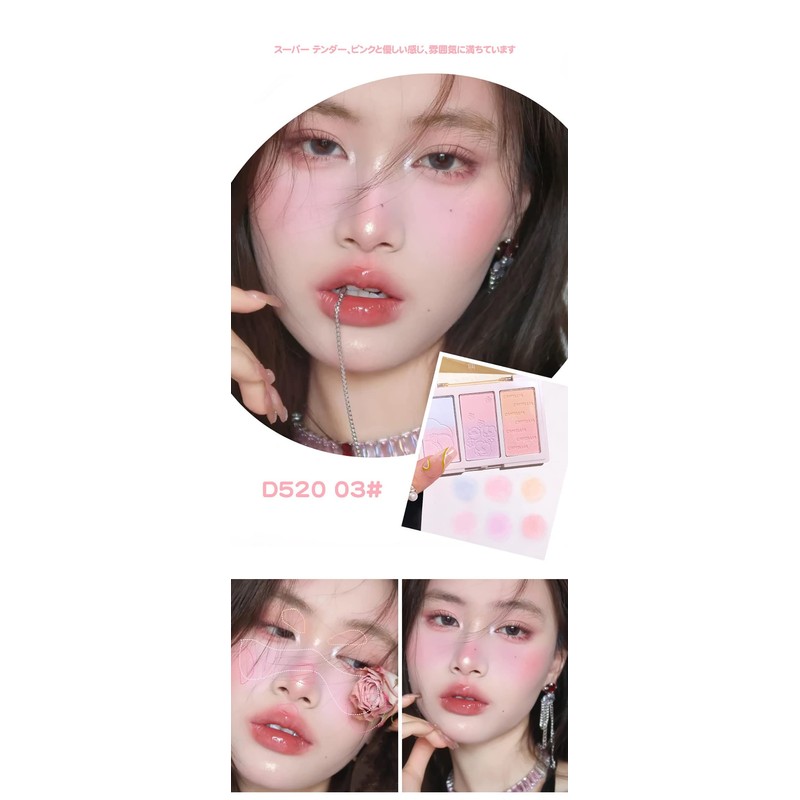 XIXI Teak Shading Highlights All-in-One Disc Brighten Contour D520 Multifunction